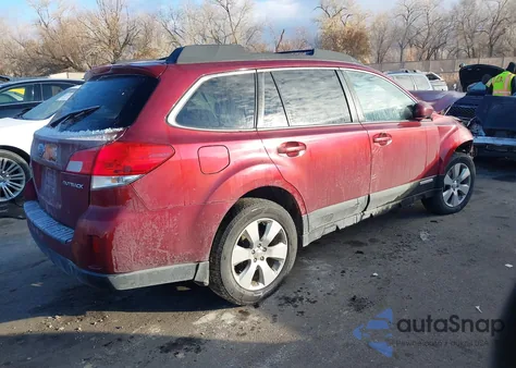 2012 Subaru Outback 2.5I Premium из США, поврежденный, VIN 4S4BRCCC5C1237048